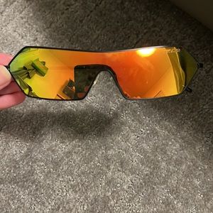 Poppy Lissman reflecting sunglasses